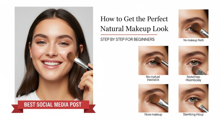 How to Get the Perfect Natural Makeup Look — Step by Step for Beginners