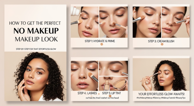 How to Get the Perfect No Makeup Makeup Look — Step by Step for That Effortless Glow