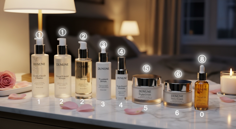 Step Nighttime Skincare Routine That Gives You Clear, Glowing Skin Overnight